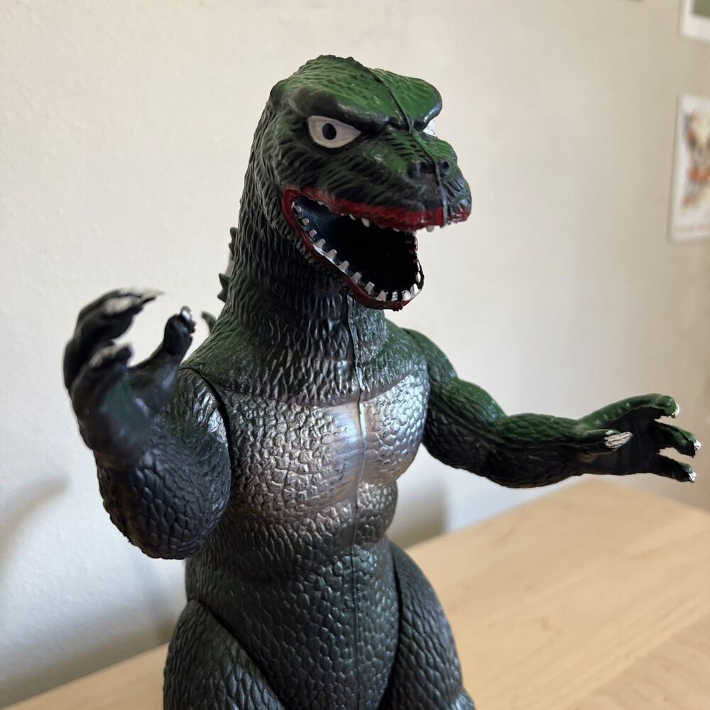 Godzilla Vintage 1985 Imperial Industries Toho Co. Ltd. Figure 13” Tall Monster